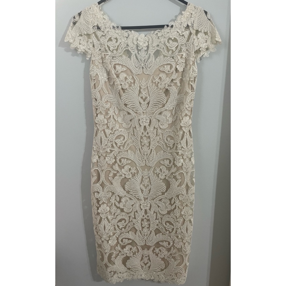 Tadashi Shoji Ivory Lace Dress